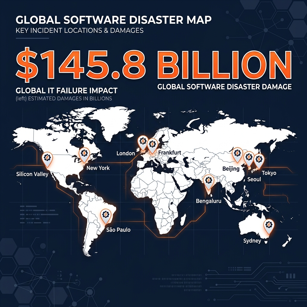 10 Software Disaster Map